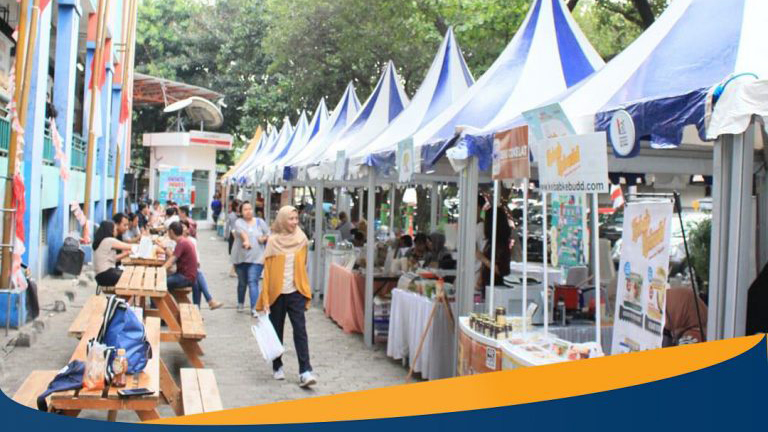 Kampus PPM Ikut Meriahkan Jakarta Market Fest 2018